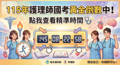 【護理師國考相關資訊】 ☆115/07/25(六)☆圖片